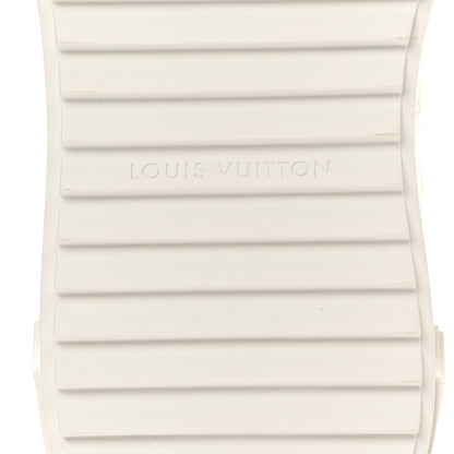Louis Vuitton Calfskin Mahina Monogram Time Out Sneakers 36.5 White 8 of 9