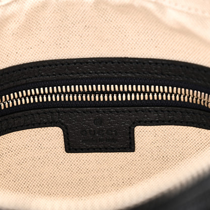 Gucci GG Supreme Monogram Textured Dollar Calfskin Web Small Ophidia Messenger Bag Beige Blue 5 of 9