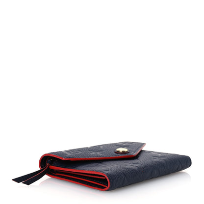 Louis Vuitton Empreinte Victorine Wallet Marine Rouge 4 of 11