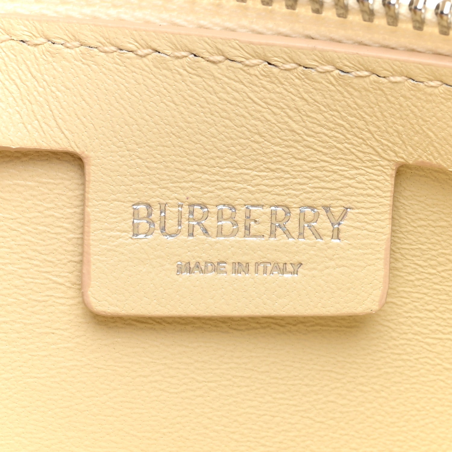 Burberry Calfskin Mini Shield Sling Bag Pearl 6 of 10