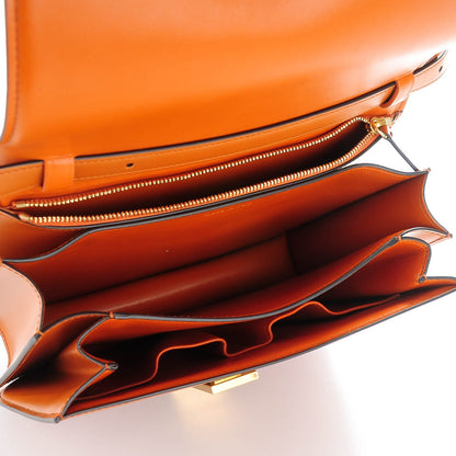 Celine Box Calfskin Medium Classic Box Flap Bag Tawny 8 of 8