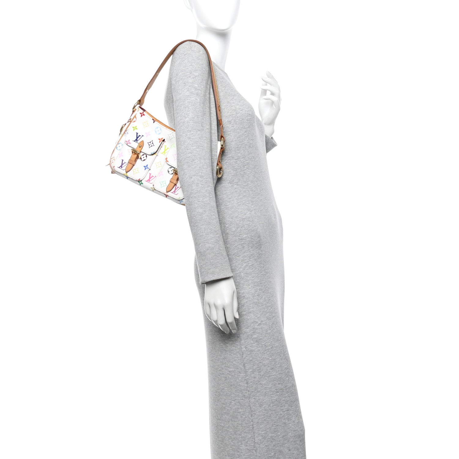 Louis Vuitton Monogram Multicolor Lodge PM White 2 of 11