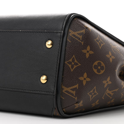 Louis Vuitton Calfskin Monogram Kimono Tote  Black 10 of 12