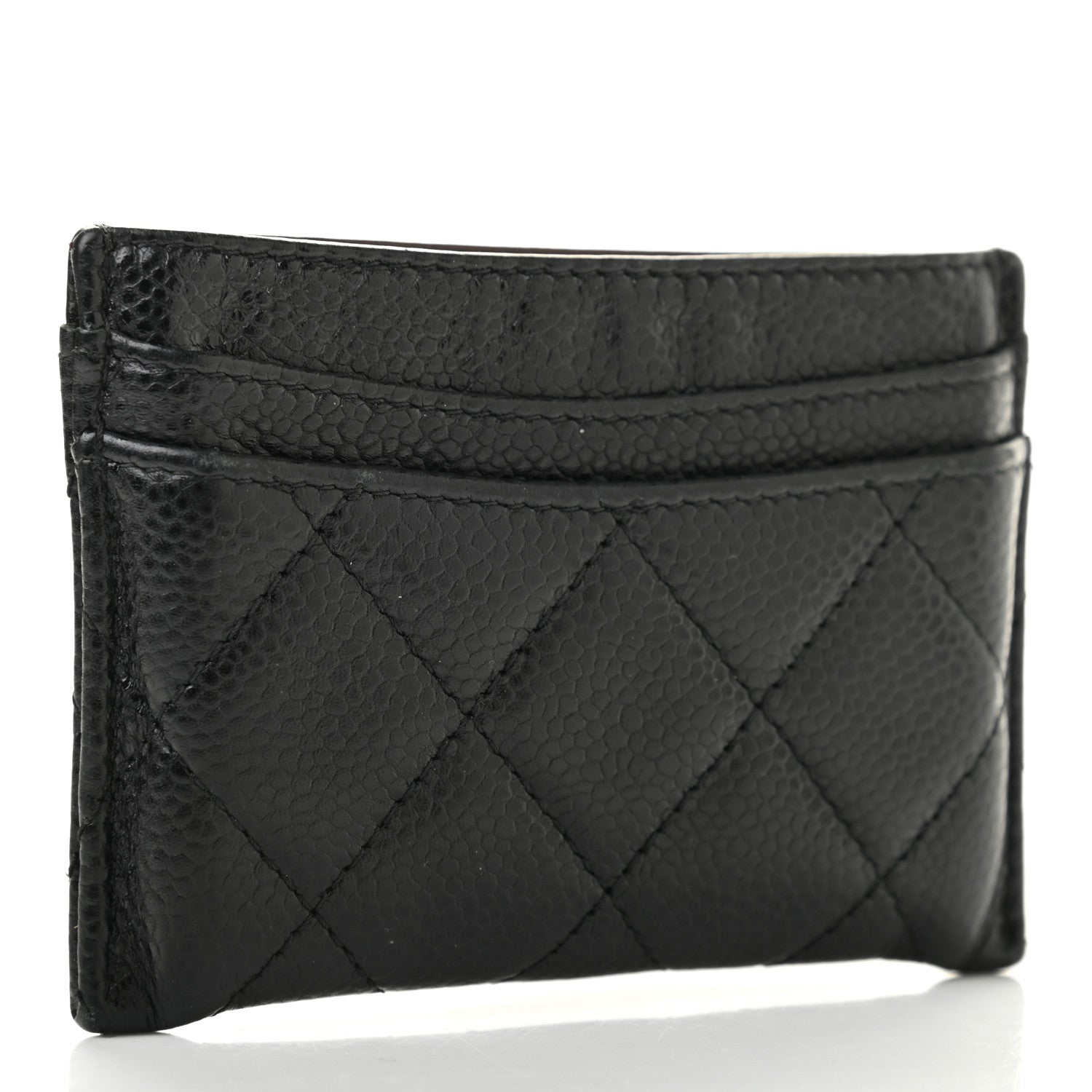 Chanel Caviar Quilted Card Holder Black 3 of 8