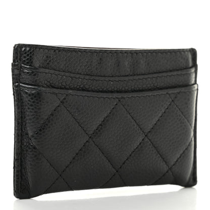 Chanel Caviar Quilted Card Holder Black 3 of 8