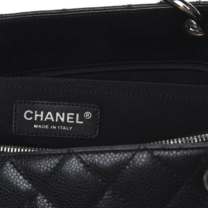 Chanel Caviar Quilted Grand Shopping Tote GST Black 8 of 11