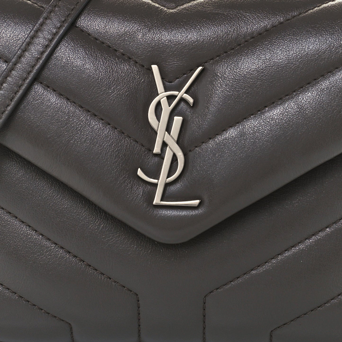 Calfskin Y Quilted Monogram Toy Loulou Crossbody Bag Faggio