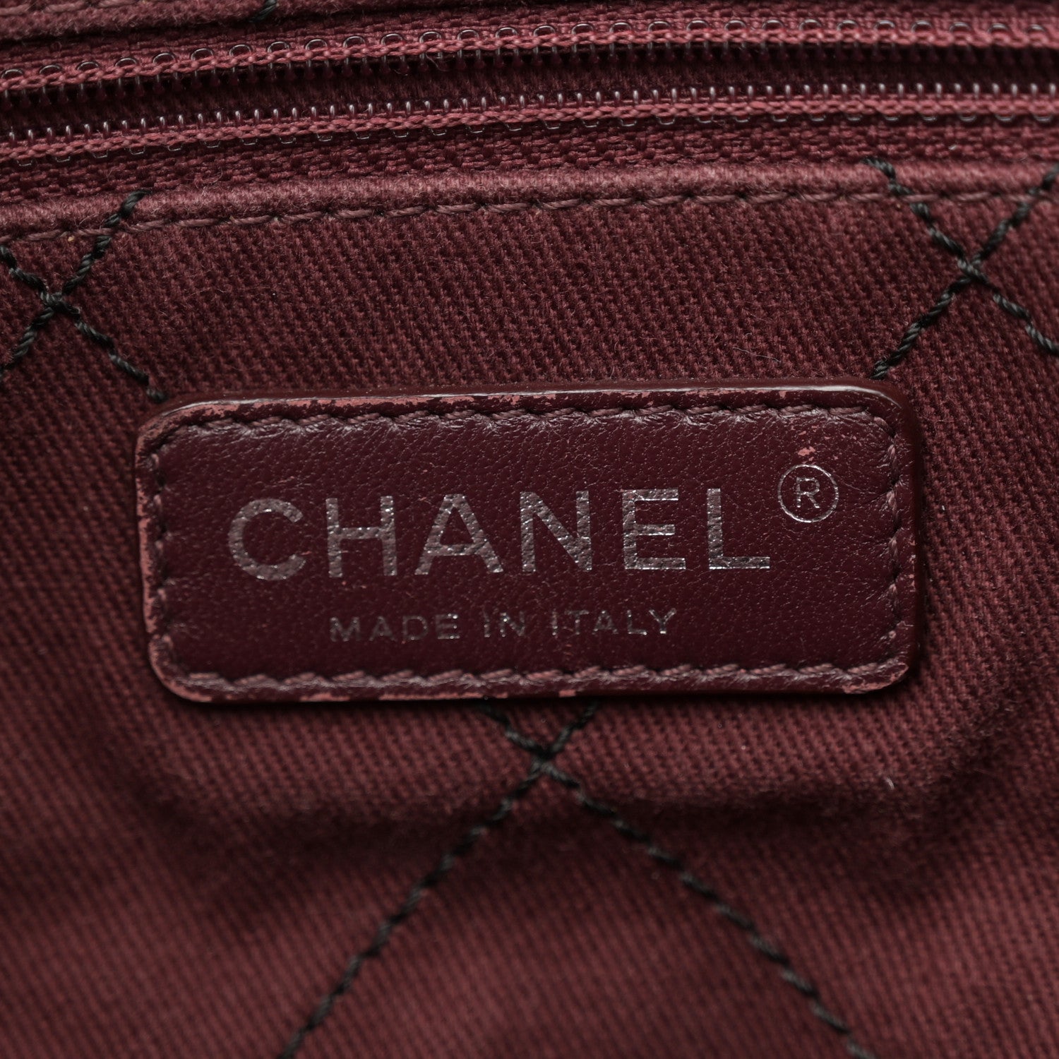 Chanel Grained Calfskin Shopping Fever Tote Black 7 of 13