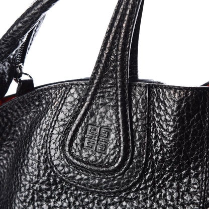 Givenchy Glazed Pebbled Calfskin North South Nightingale Black 14 of 15