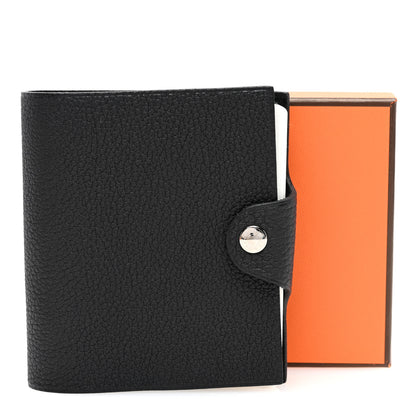 Hermes Togo Ulysse Mini Notebook Cover Black 7 of 7
