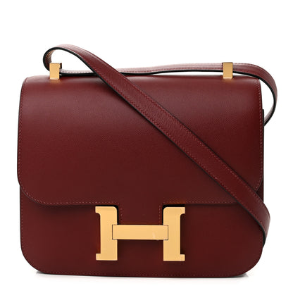 Hermes Epsom Constance 24 Rouge H 1 of 11