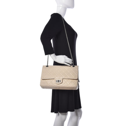 Chanel Aged Calfskin Quilted 2.55 Reissue 227 Flap Light Beige 2 of 10