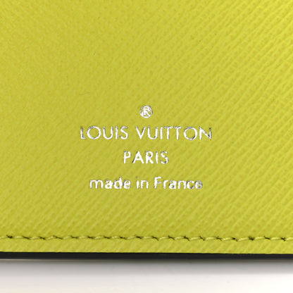 Louis Vuitton Monogram Taiga Pocket Organizer Yellow 5 of 6