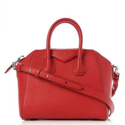 Givenchy Sugar Goatskin Mini Antigona Medium Red 1 of 7