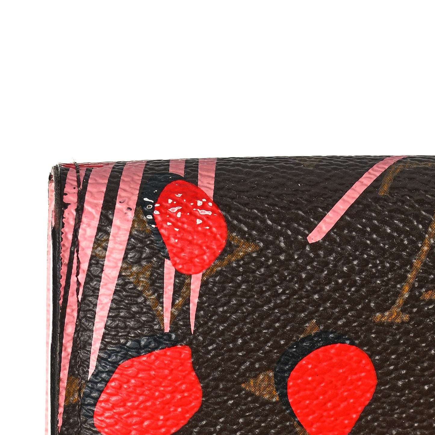Monogram Jungle Dots Sarah Wallet Sugar Pink Poppy