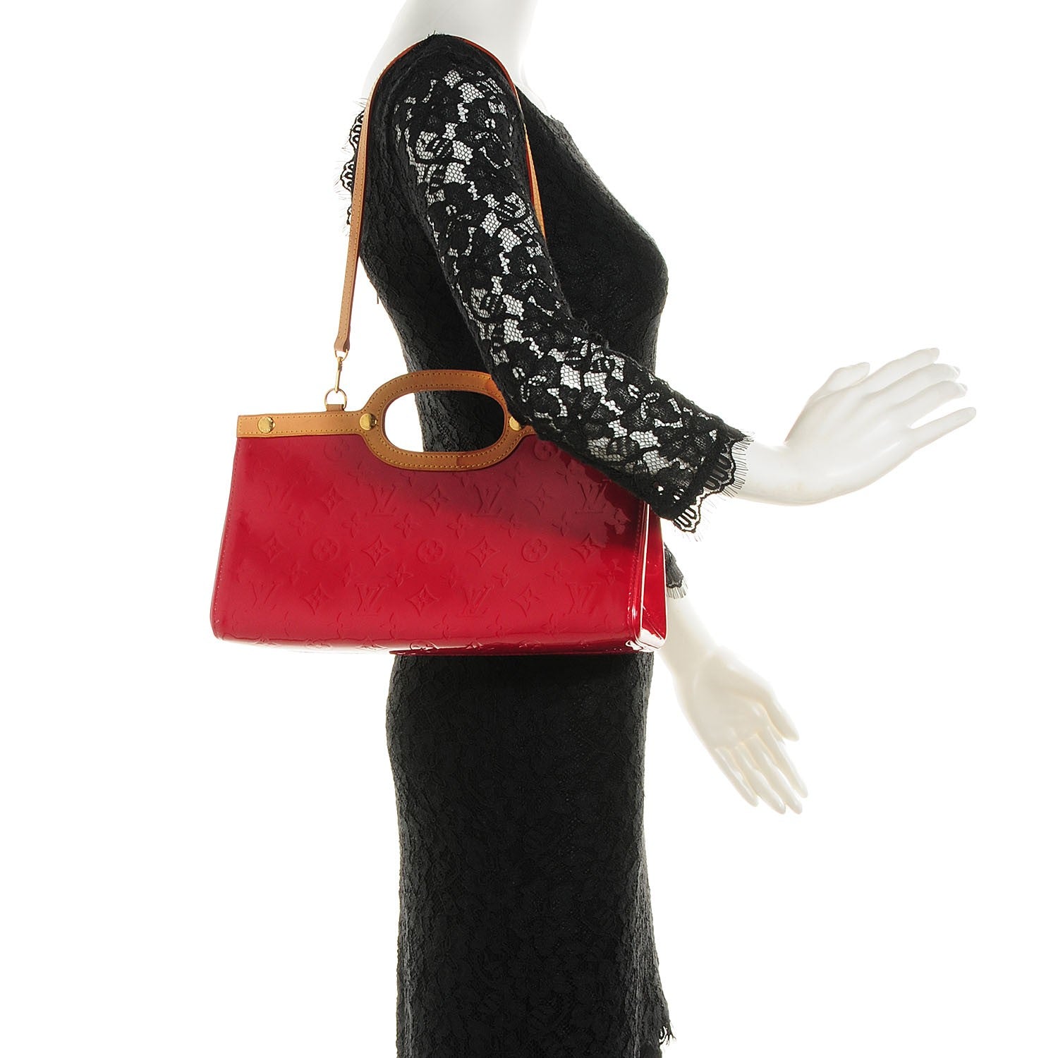 Louis Vuitton Vernis Roxbury Drive Pomme D'Amour 2 of 7