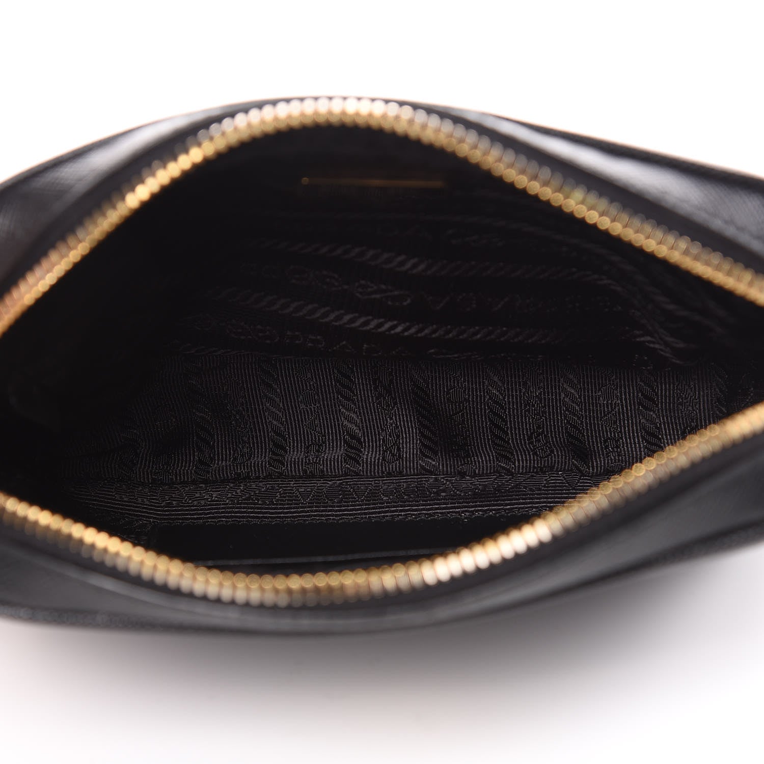 Prada Saffiano Mini Camera Crossbody Bag Black 5 of 11