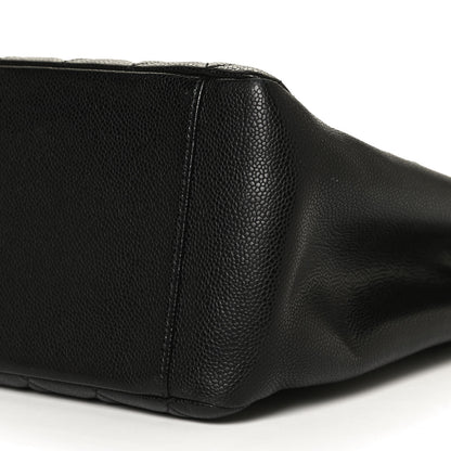 Chanel Caviar Quilted Grand Shopping Tote GST Black 9 of 10