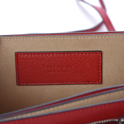 Givenchy Goatskin Small GV3 Shoulder Bag Bright Red 6 of 9