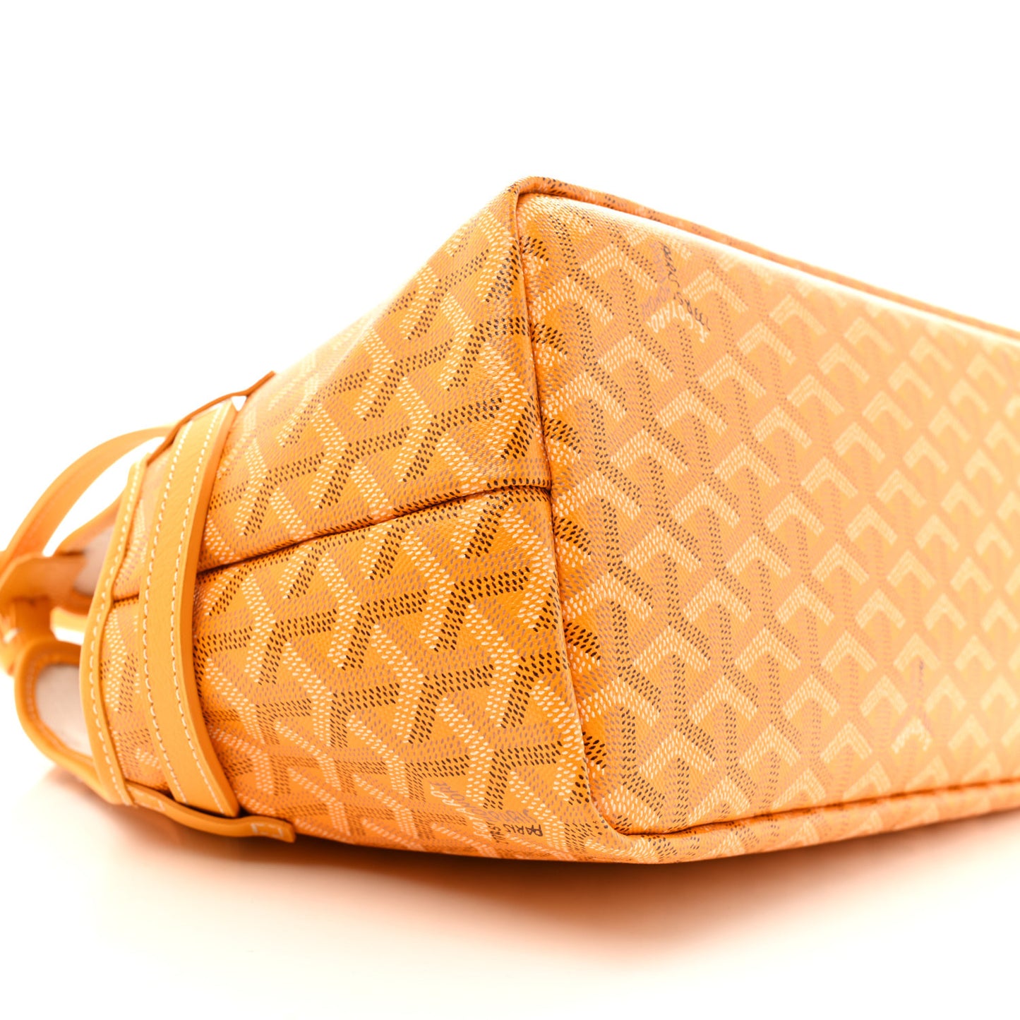 Goyardine Chien Gris Bag Yellow