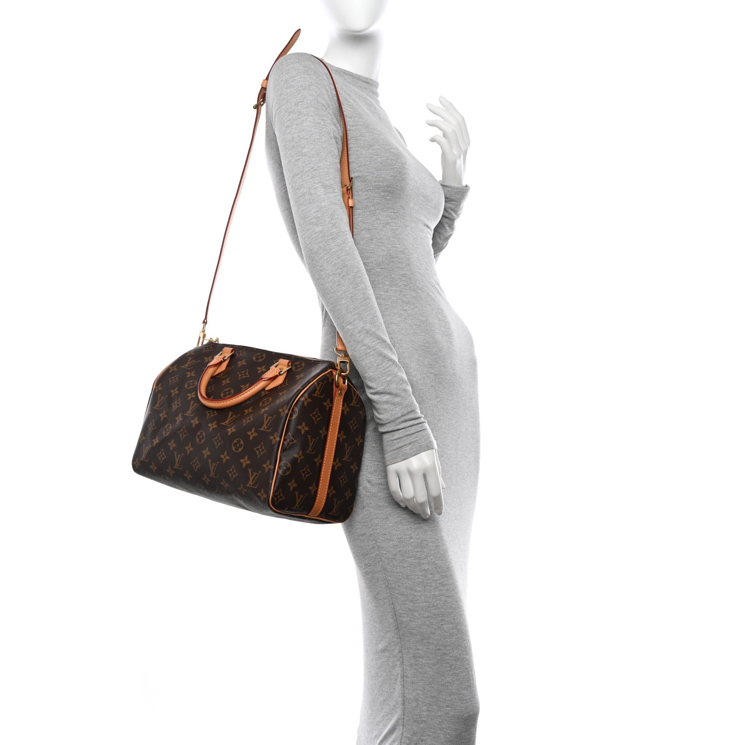 Louis Vuitton Monogram Speedy Bandouliere 30 2 of 11