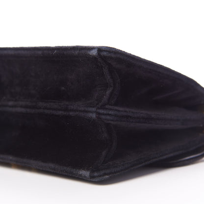 Miu Miu Velluto Matelasse Confidential Chain Shoulder Bag Black 6 of 10
