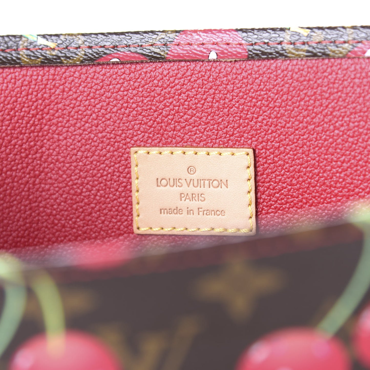 Monogram Cerises Sac Plat