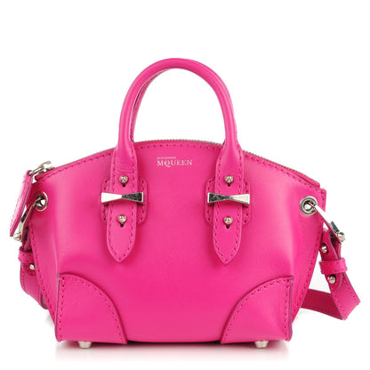 Alexander McQueen Smooth Calfskin Mini Legend Satchel Fuchsia 1 of 8