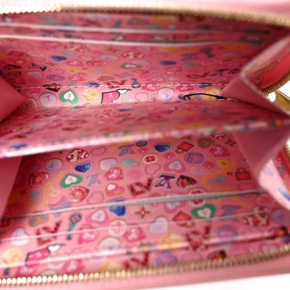 Louis Vuitton Vernis Valentine's Day Zippy Coin Purse Mochi Pink 5 of 7