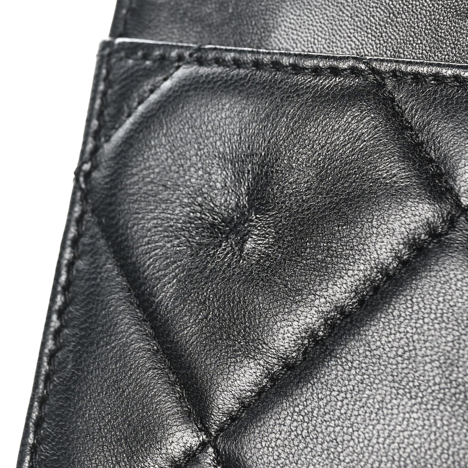 Chanel Lambskin Quilted Trendy CC Wallet On Chain WOC Black 12 of 13