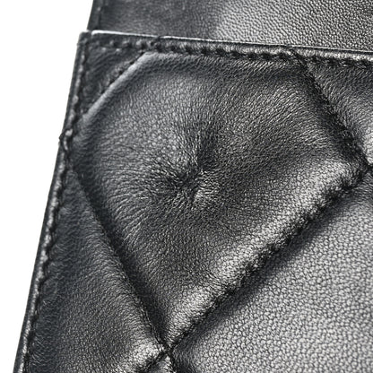 Chanel Lambskin Quilted Trendy CC Wallet On Chain WOC Black 12 of 13