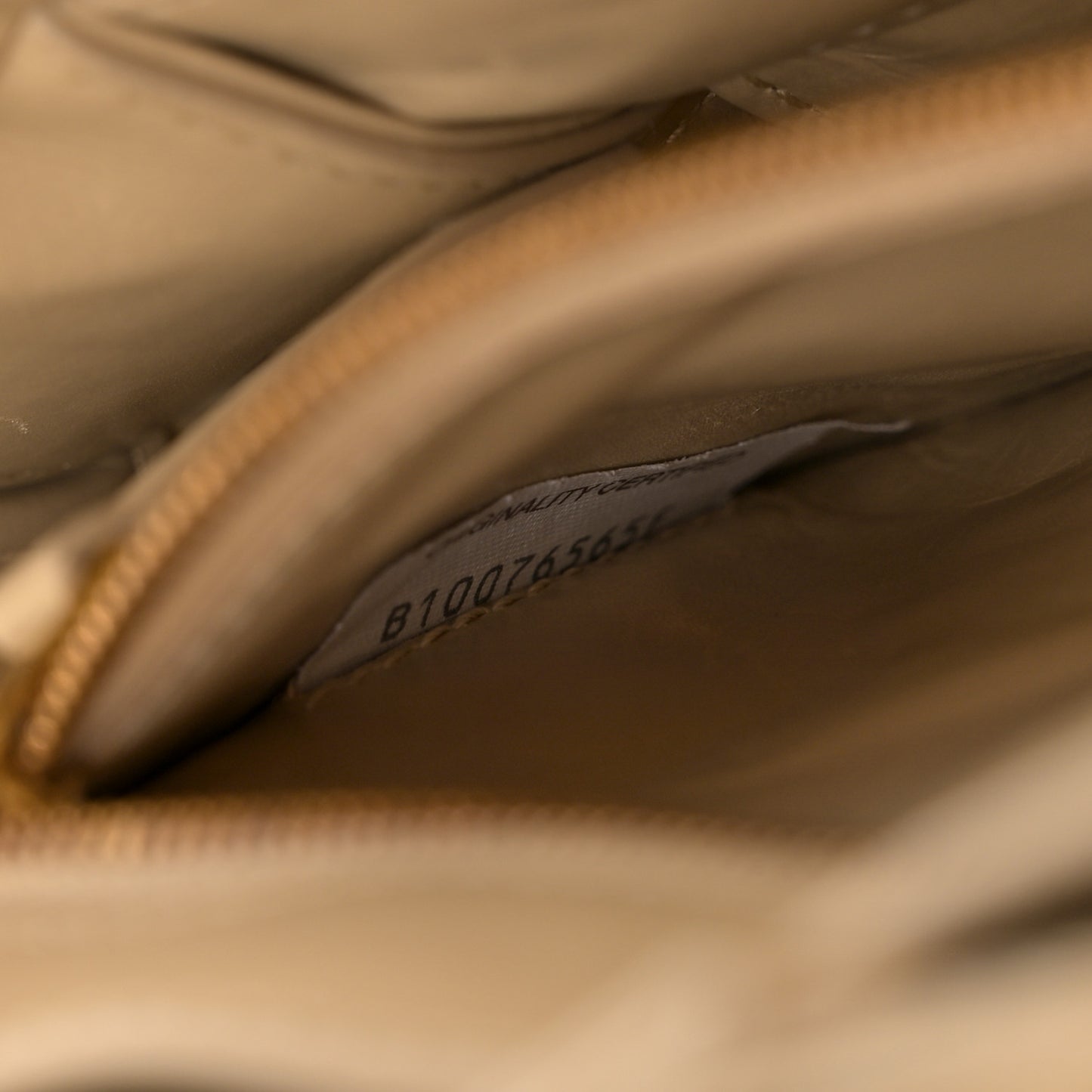 Calfskin Intreccio Plisse Cassette Crossbody Bag Porridge