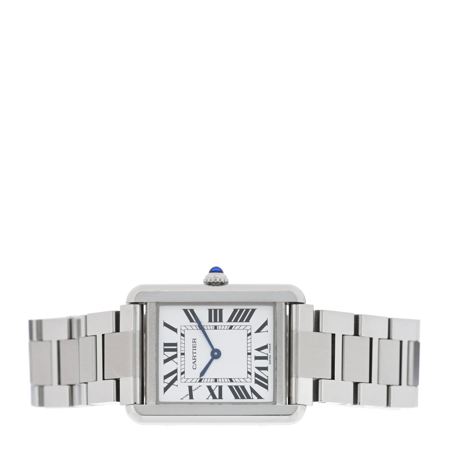 Stainless Steel 24mm Tank Solo Quartz Watch
