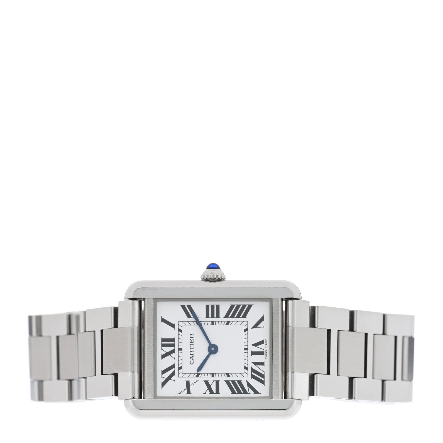 Cartier Stainless Steel 24mm Tank Solo Quartz Watch 2 of 5