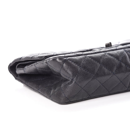 Chanel Caviar Quilted 2.55 Reissue 226 Flap Navy 5 of 9