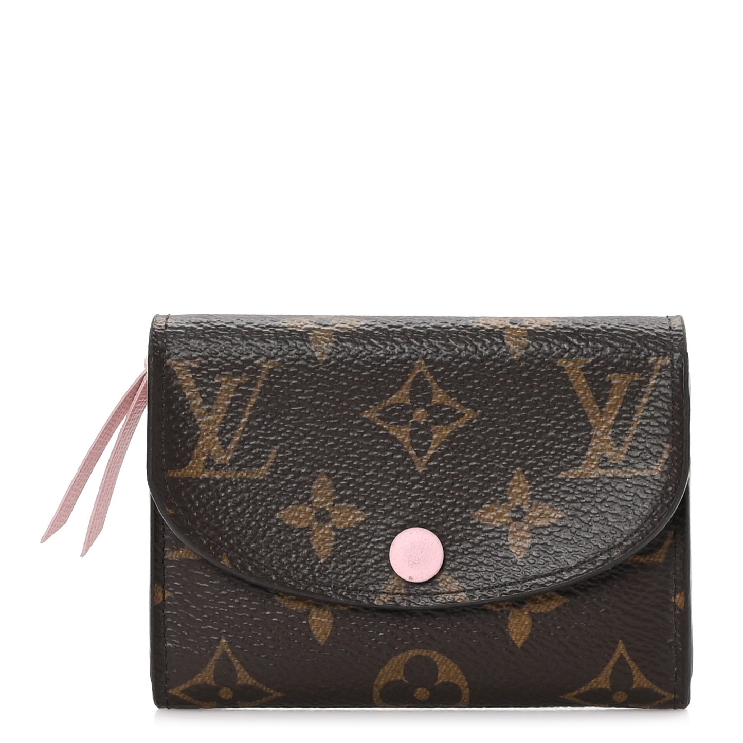 Monogram Rosalie Coin Purse Rose Ballerine