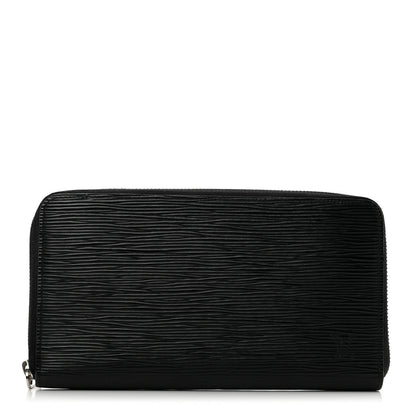 Louis Vuitton Epi Zippy Organizer Wallet Black 1 of 10