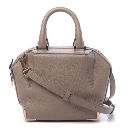 Alexander Wang Pebbled Calfskin Mini Emile Latte Rose Gold Hardware 1 of 12