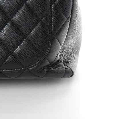 Chanel Caviar Quilted Grand Shopping Tote GST Black 13 of 14