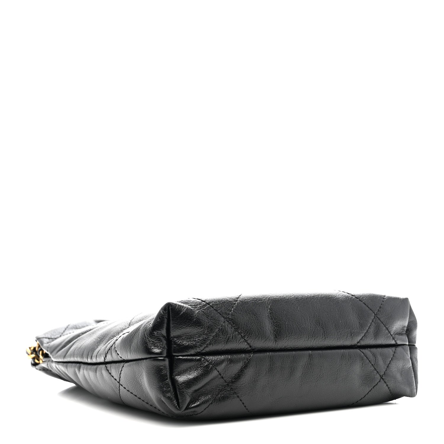 Chanel Shiny Calfskin Quilted Mini Chanel 22 Black 4 of 10