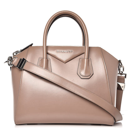 Givenchy Shiny Lord Calfskin Small Antigona Linen 1 of 9