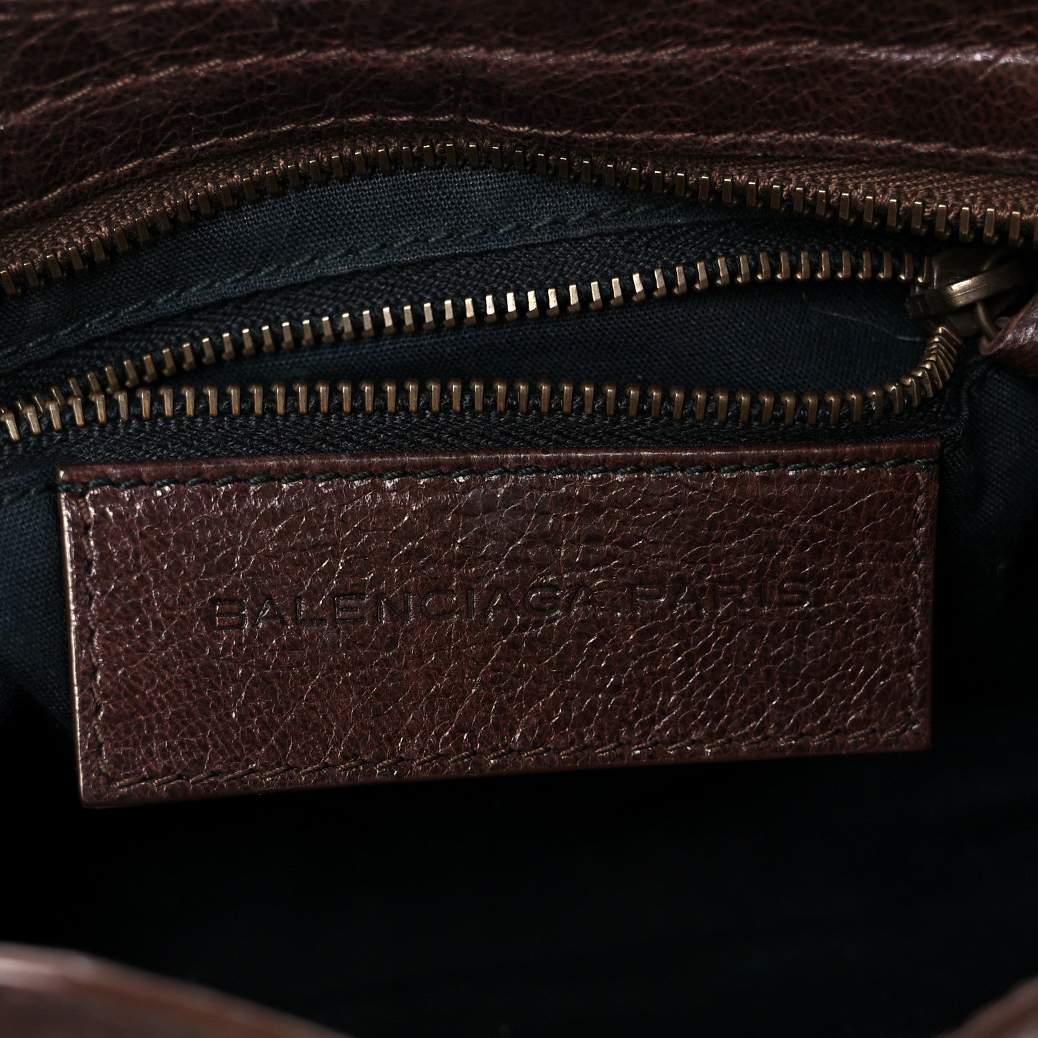 Balenciaga Agneau Classic Hardware Mini City Cigare Fonce 7 of 11