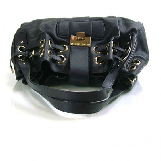Jimmy Choo Leather Ramona Tote Navy 4 of 12