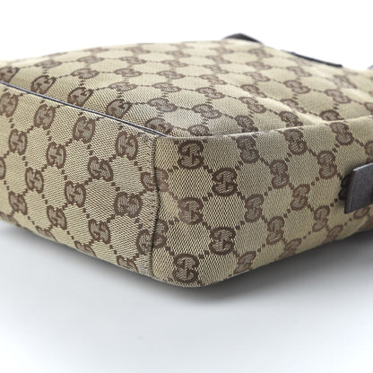Gucci Monogram Messenger Bag Brown 7 of 10