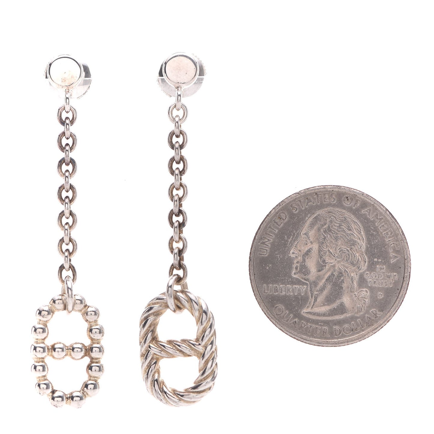 Sterling Silver Parade Drop Earrings PM