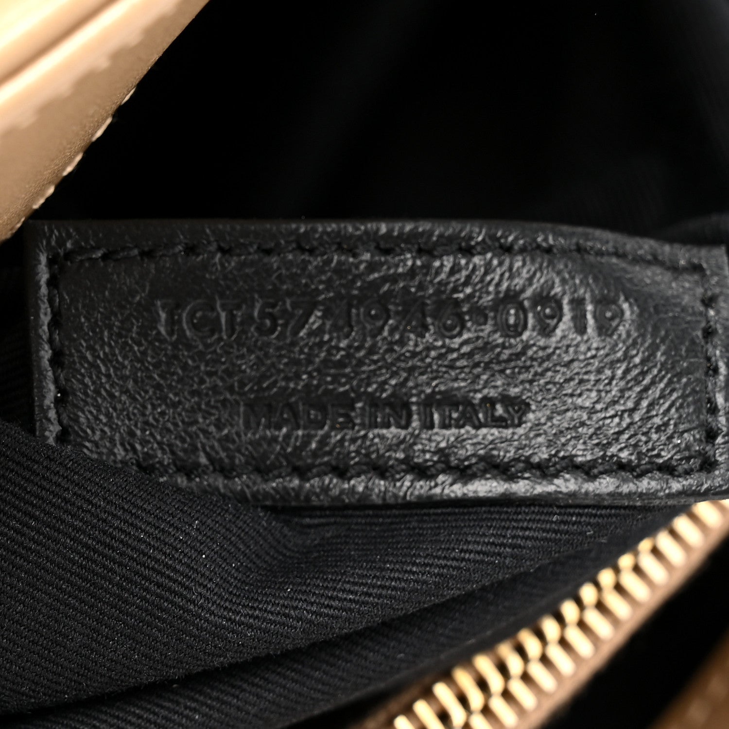 Saint Laurent Calfskin Y Quilted Monogram Medium Loulou Chain Satchel Dark Beige 8 of 12