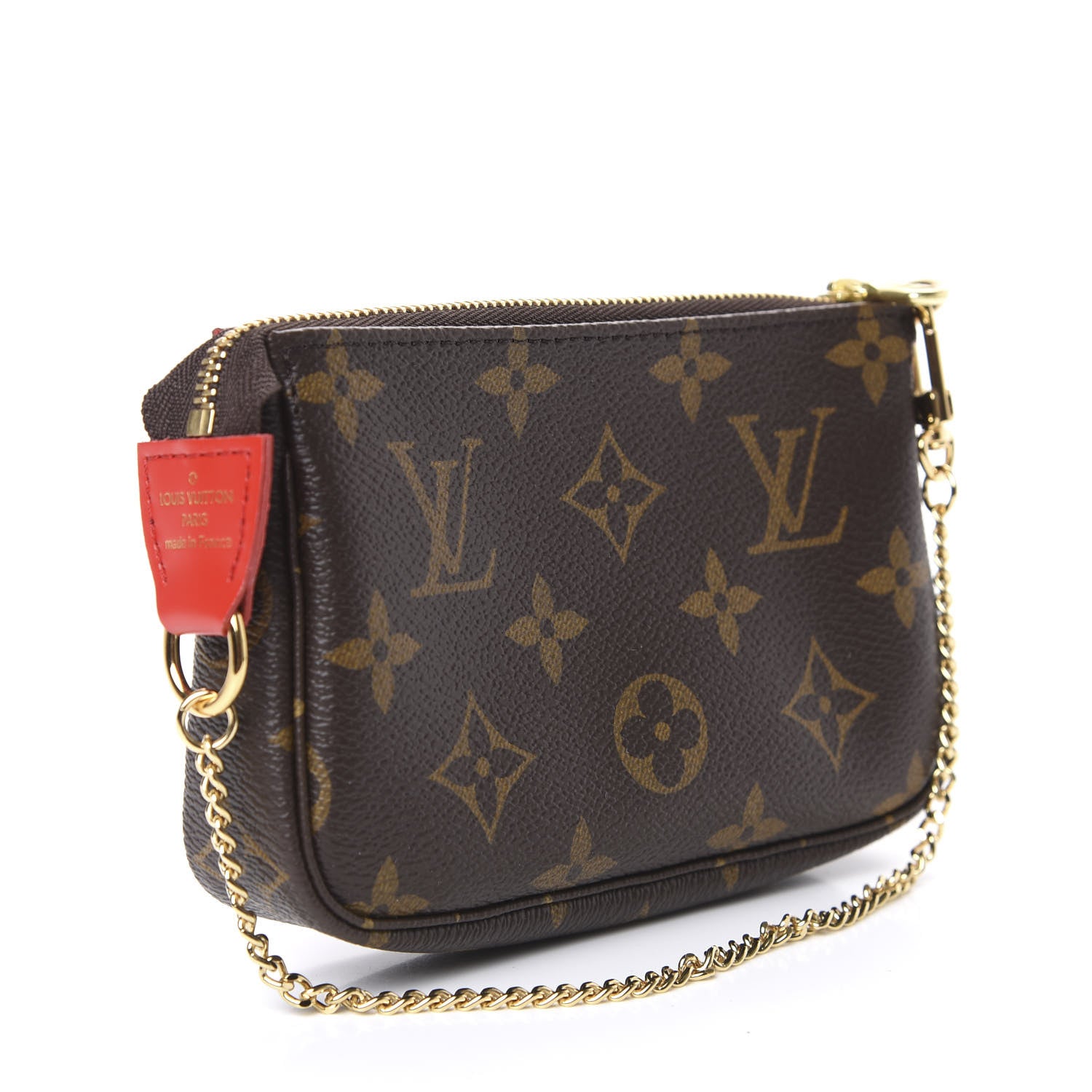 Louis Vuitton Monogram 2020 Christmas Animation Bumper Cars Mini Pochette Accessories Coquelicot 2 of 6
