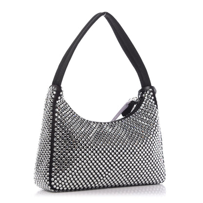 Prada Satin Crystal Mini Re-Edition 2000 Bag Cristal 3 of 10
