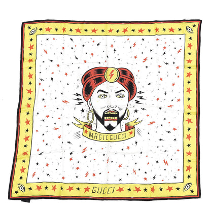Gucci Silk Magician Print Square Scarf Multicolor 1 of 4