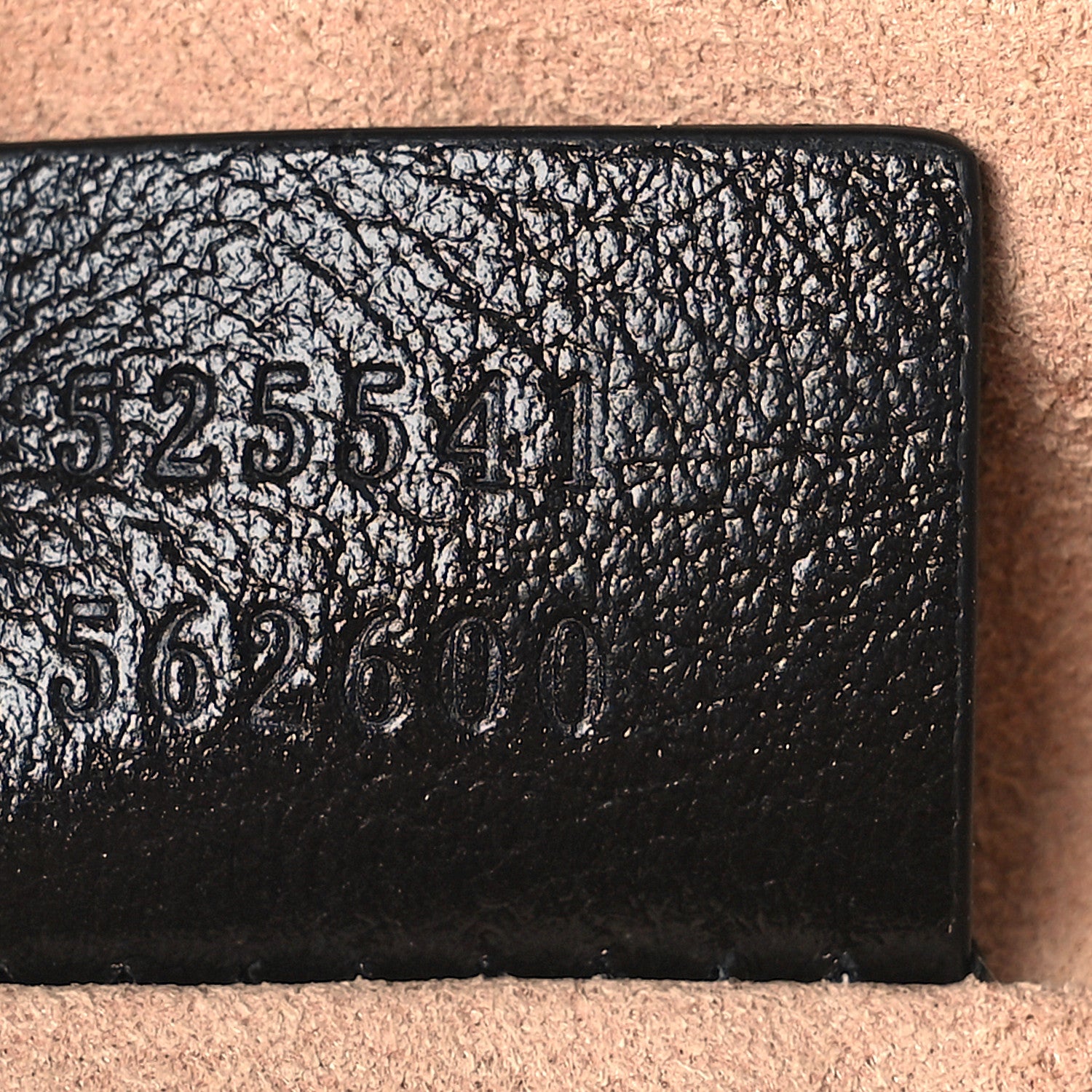 Gucci Azalea Calfskin Matelasse Heart GG Marmont Zip Pouch Black 7 of 9